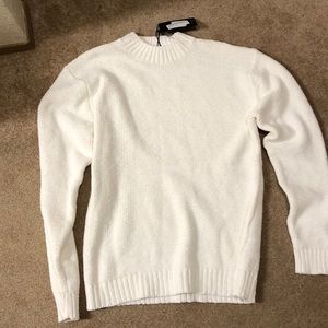 Oversized White Sweater